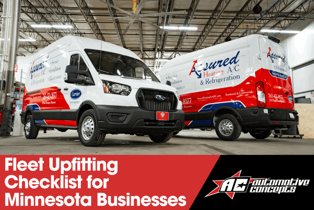 Fleet Upfitting Checklist for Minnesota Businesses