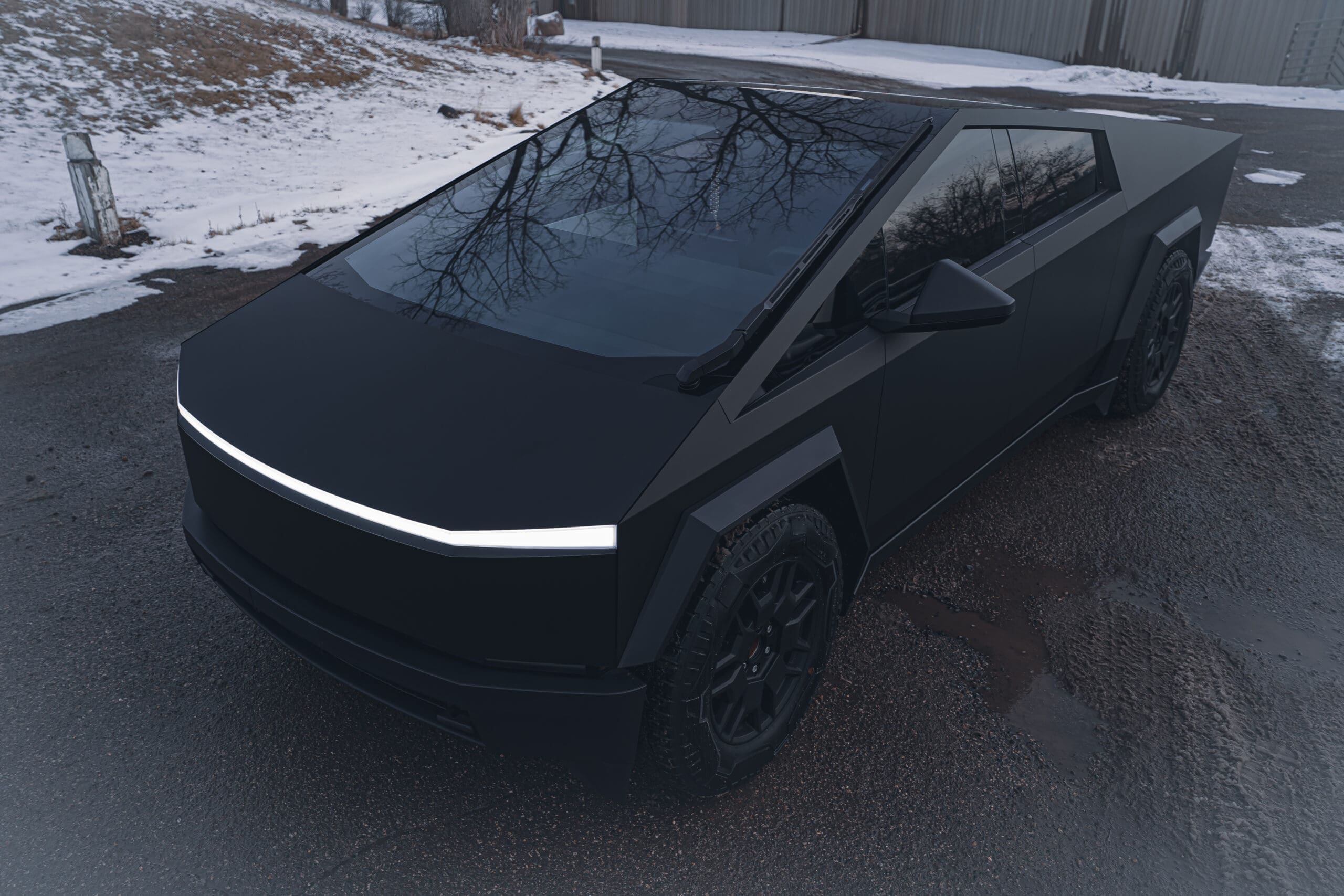 Cybertruck - Matte Black Wrap