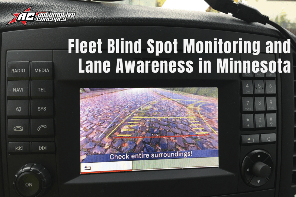 Fleet Blind Spot Monitoring and Lane Awareness in Minnesota